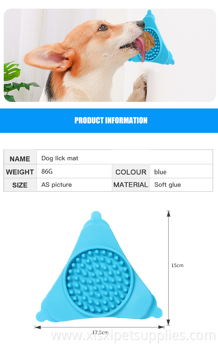 Factory Wholesale Dog Lick Pad Custom Silicone Pet Dog Lick Mat